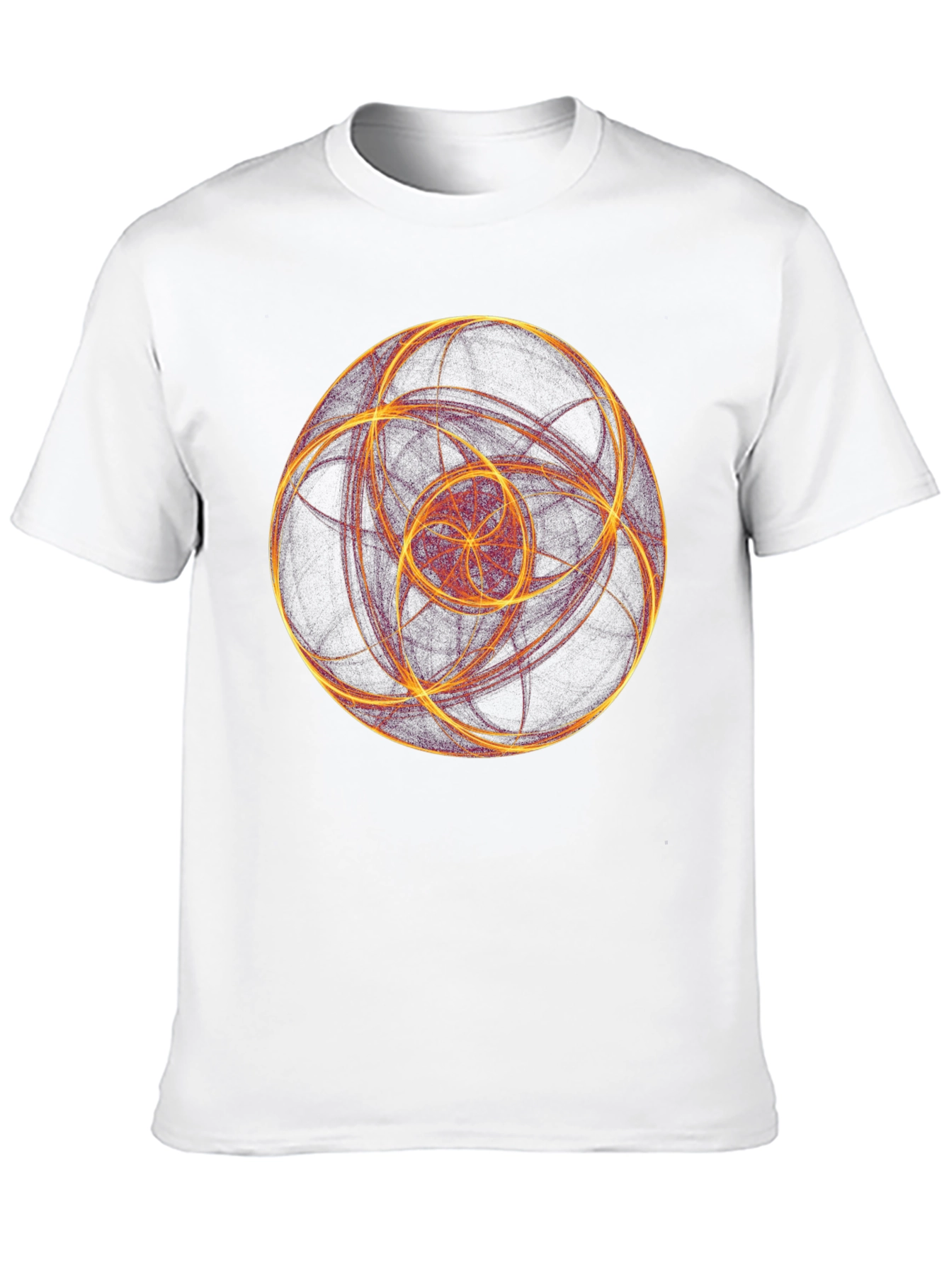 Abstract Geometric Graphic Tee - Modern Art T-Shirt