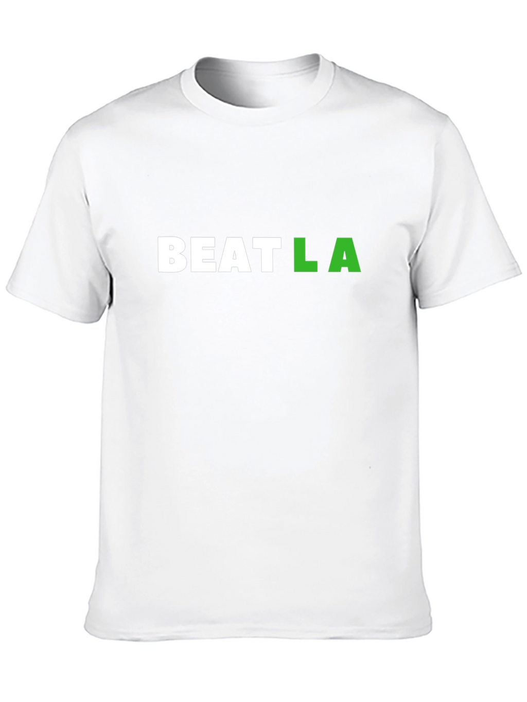 Beat LA Graphic Tee - Black Cotton T-Shirt