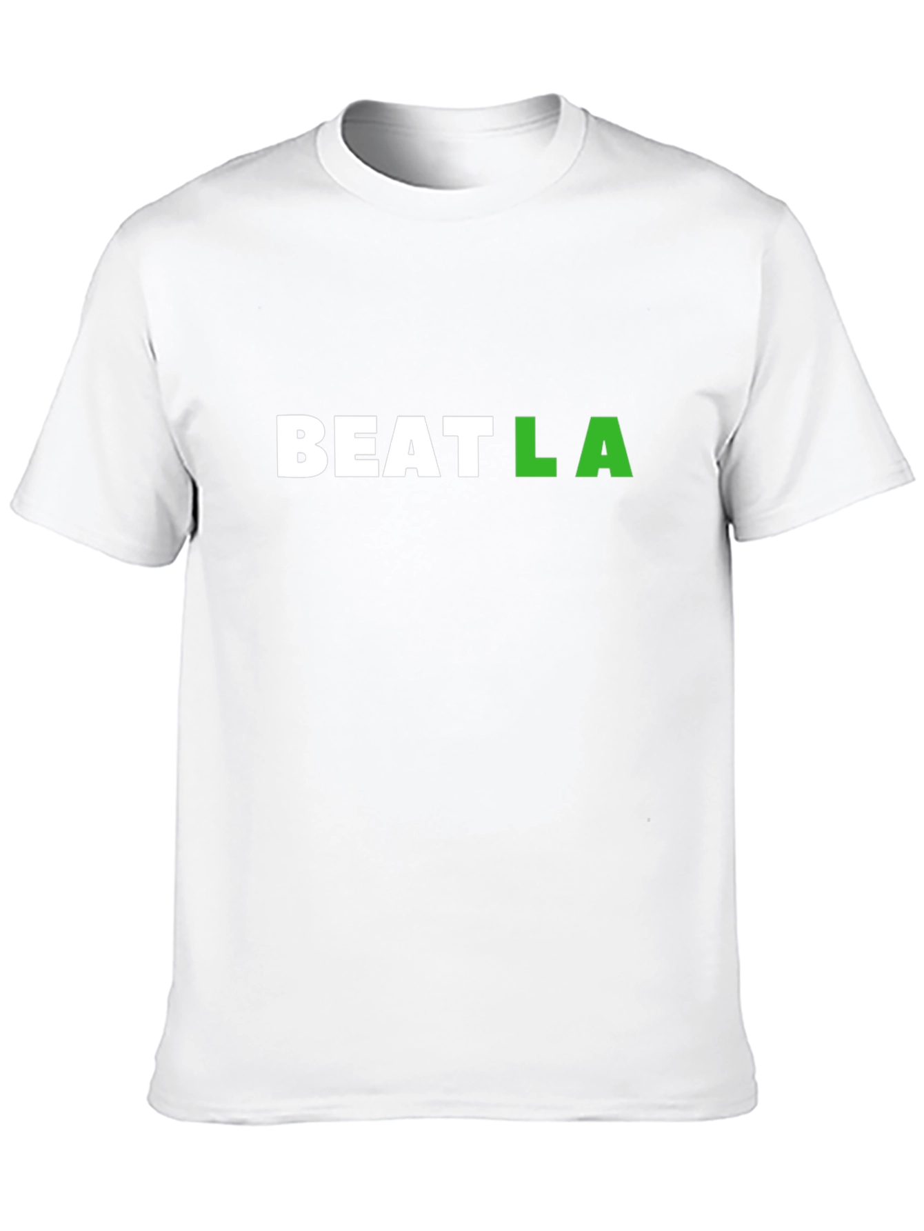 Beat LA Graphic Tee - Black Cotton T-Shirt