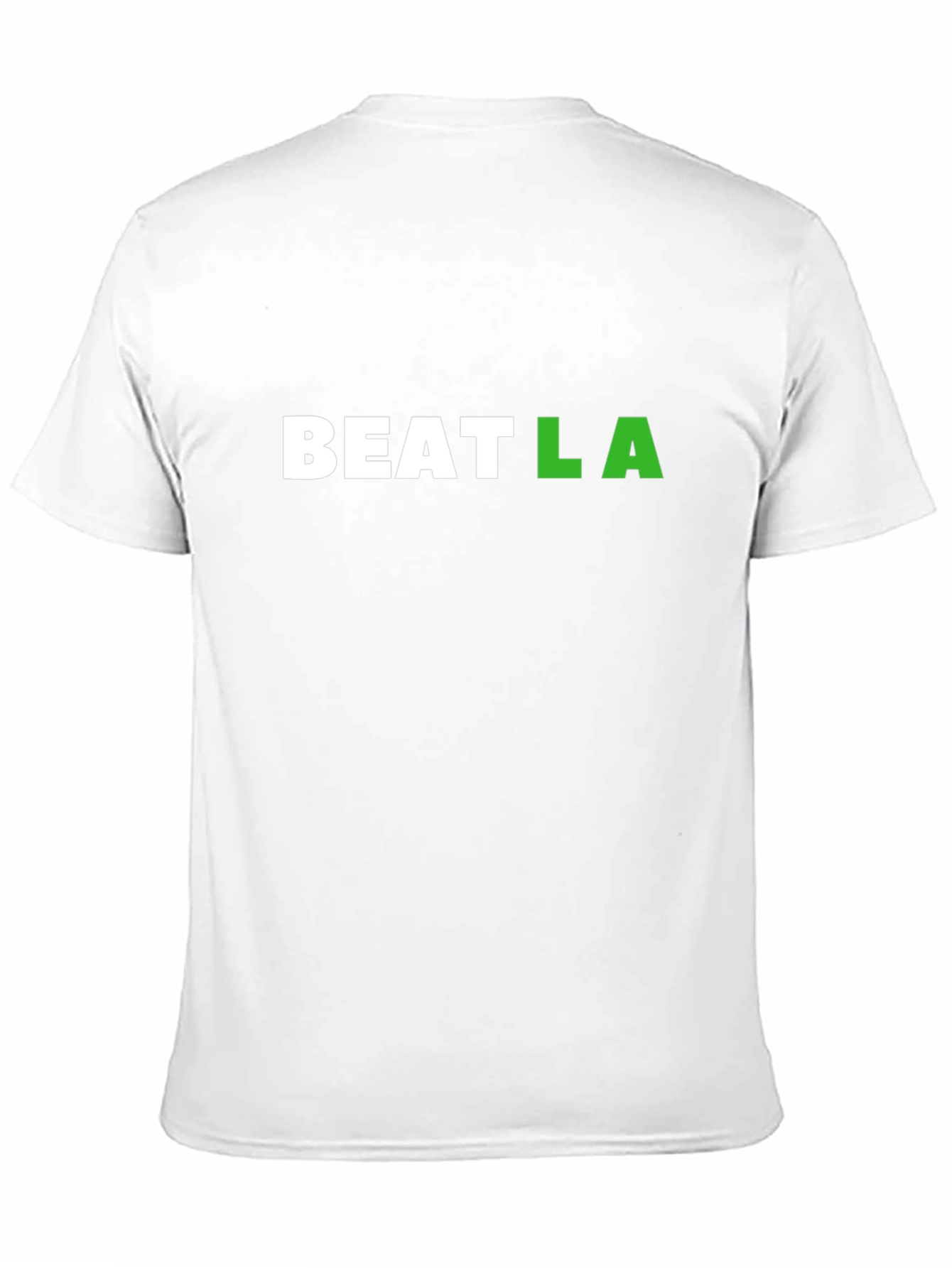 Beat LA Graphic Tee - Black Cotton T-Shirt