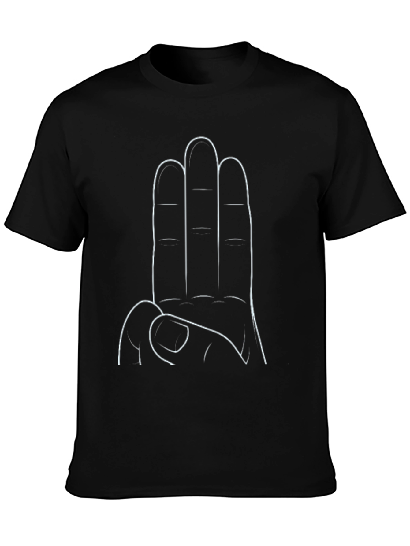 Three Finger Salute Graphic Tee - Symbolic Resistance