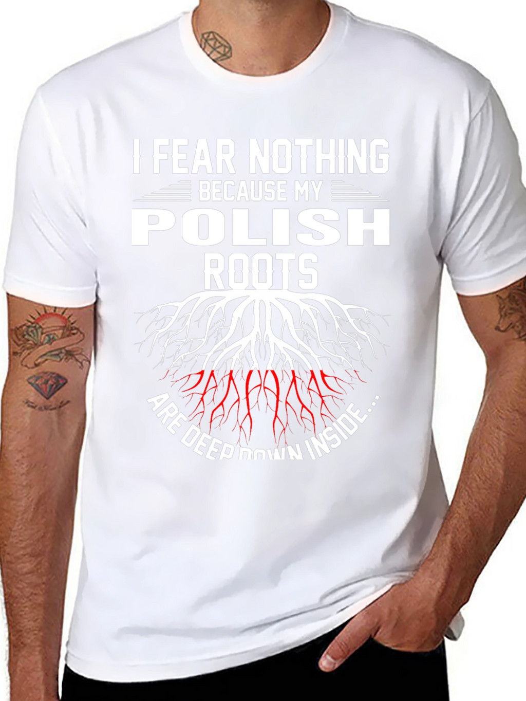 Fear Nothing Polish Roots T-Shirt