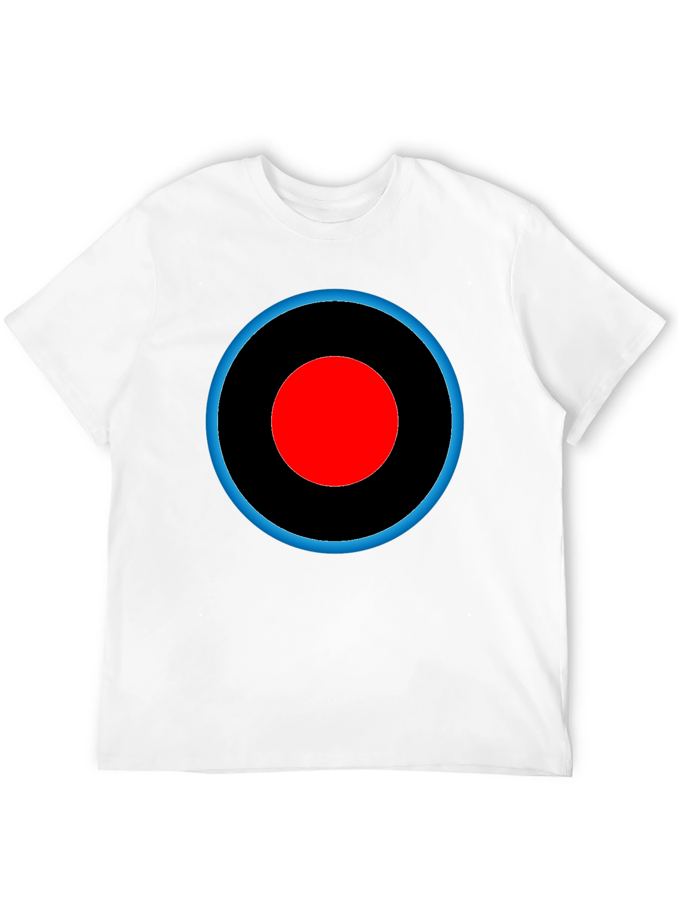 Target Design Tee - Black Cotton Graphic T-Shirt