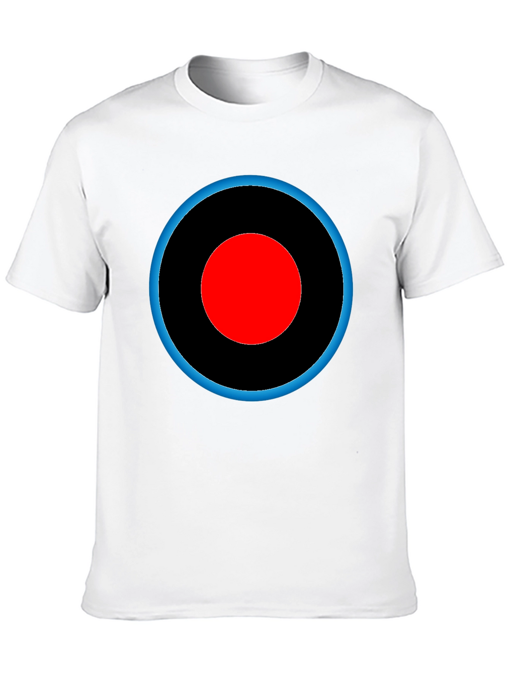 Target Design Tee - Black Cotton Graphic T-Shirt