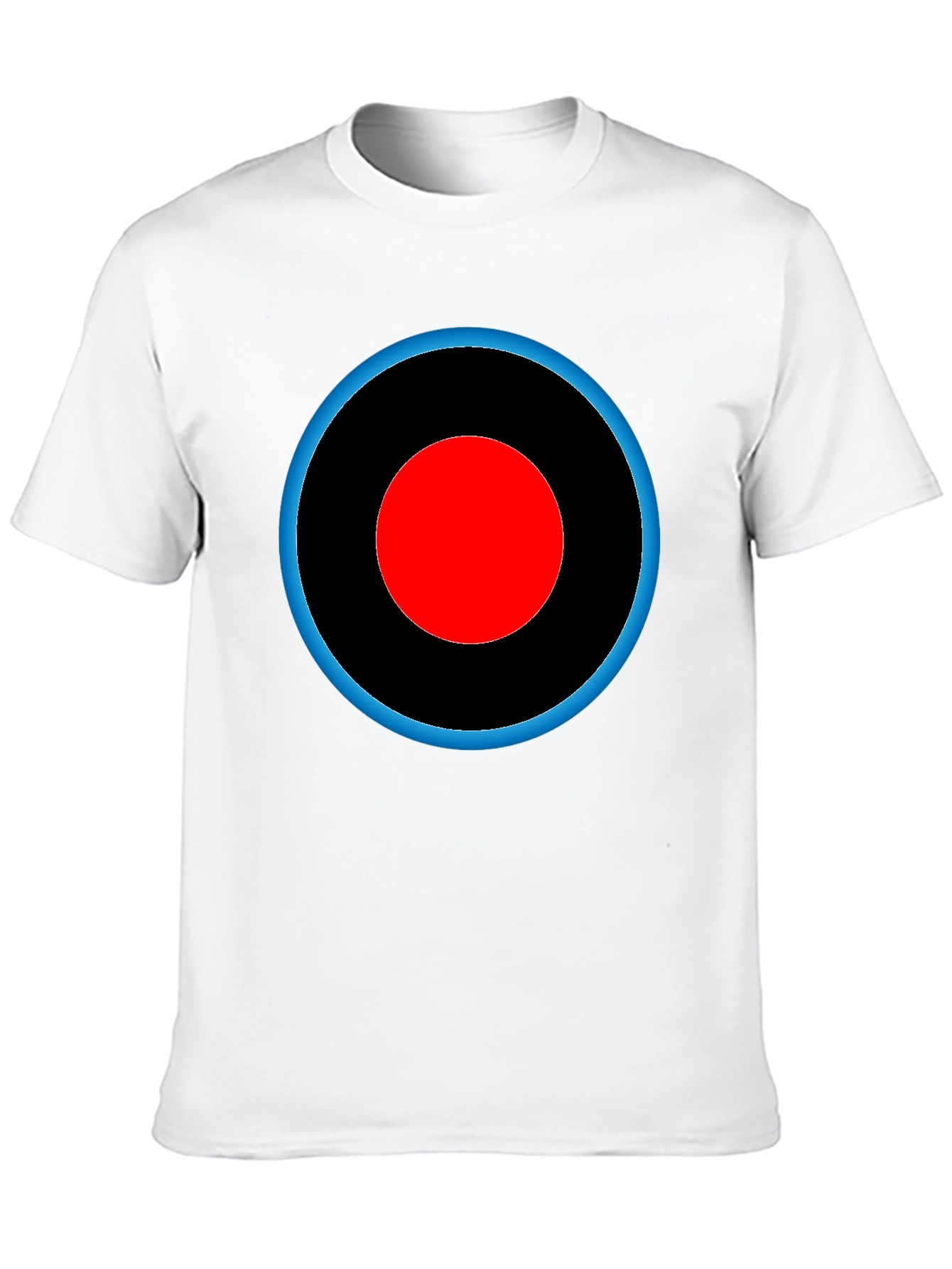 Target Design Tee - Black Cotton Graphic T-Shirt