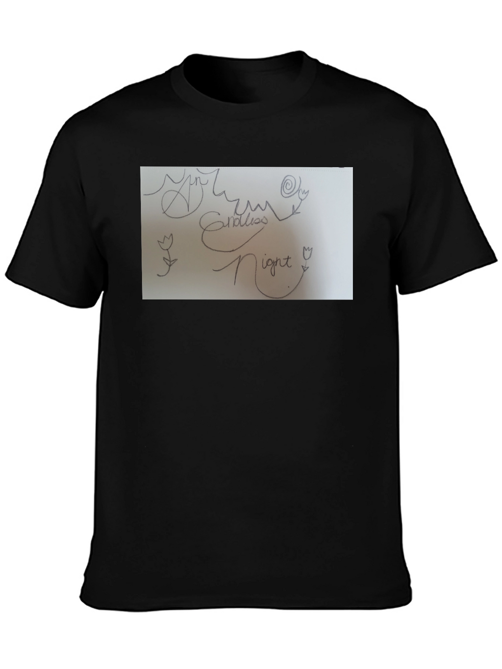 Endless Night Graphic Tee - Soft Cotton Comfort