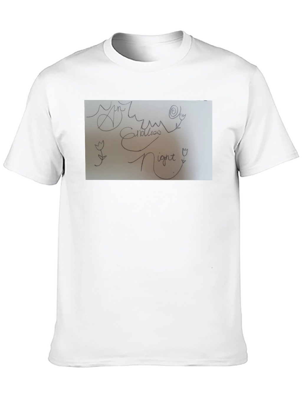 Endless Night Graphic Tee - Soft Cotton Comfort