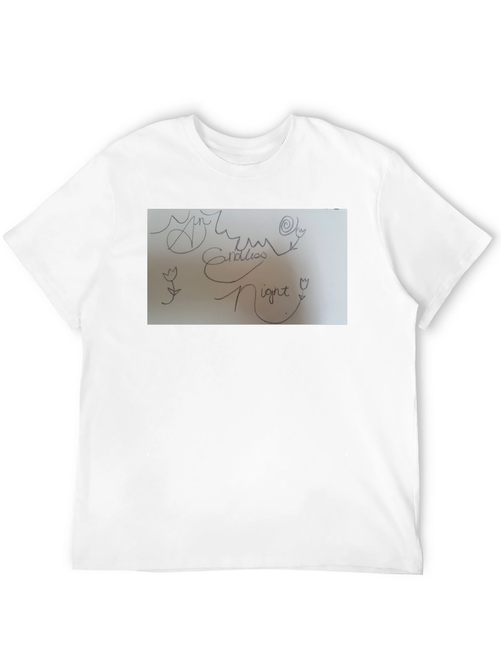 Endless Night Graphic Tee - Soft Cotton Comfort
