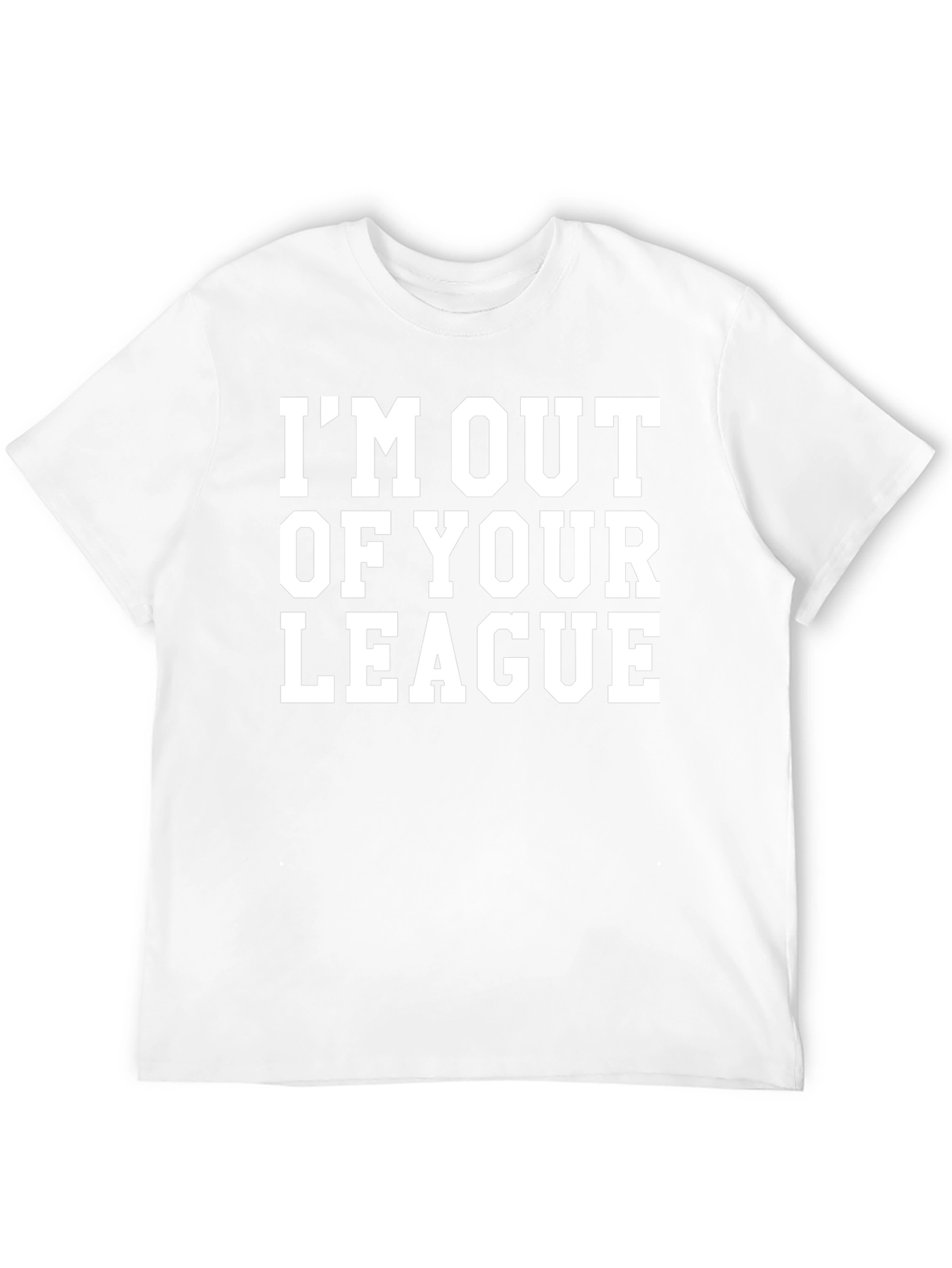 Im Out of Your League Graphic Tee - Black