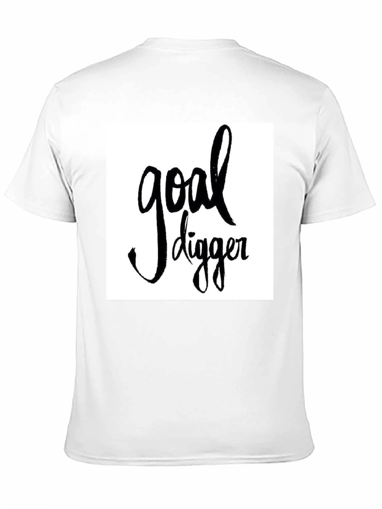 Goal Digger Graphic Tee - Stylish Black T-Shirt
