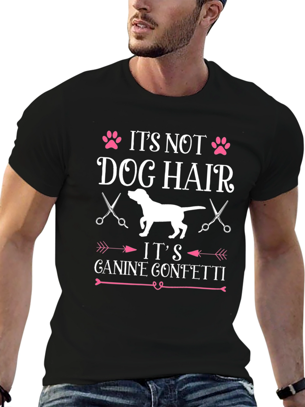 Its Not Dog Hair Its Canine Confetti T-Shirt