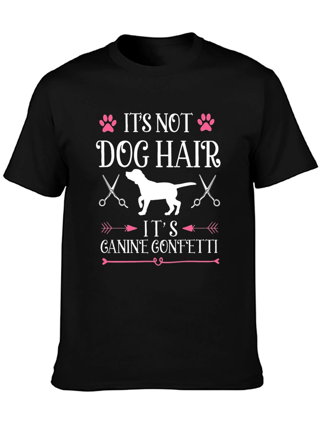 Its Not Dog Hair Its Canine Confetti T-Shirt