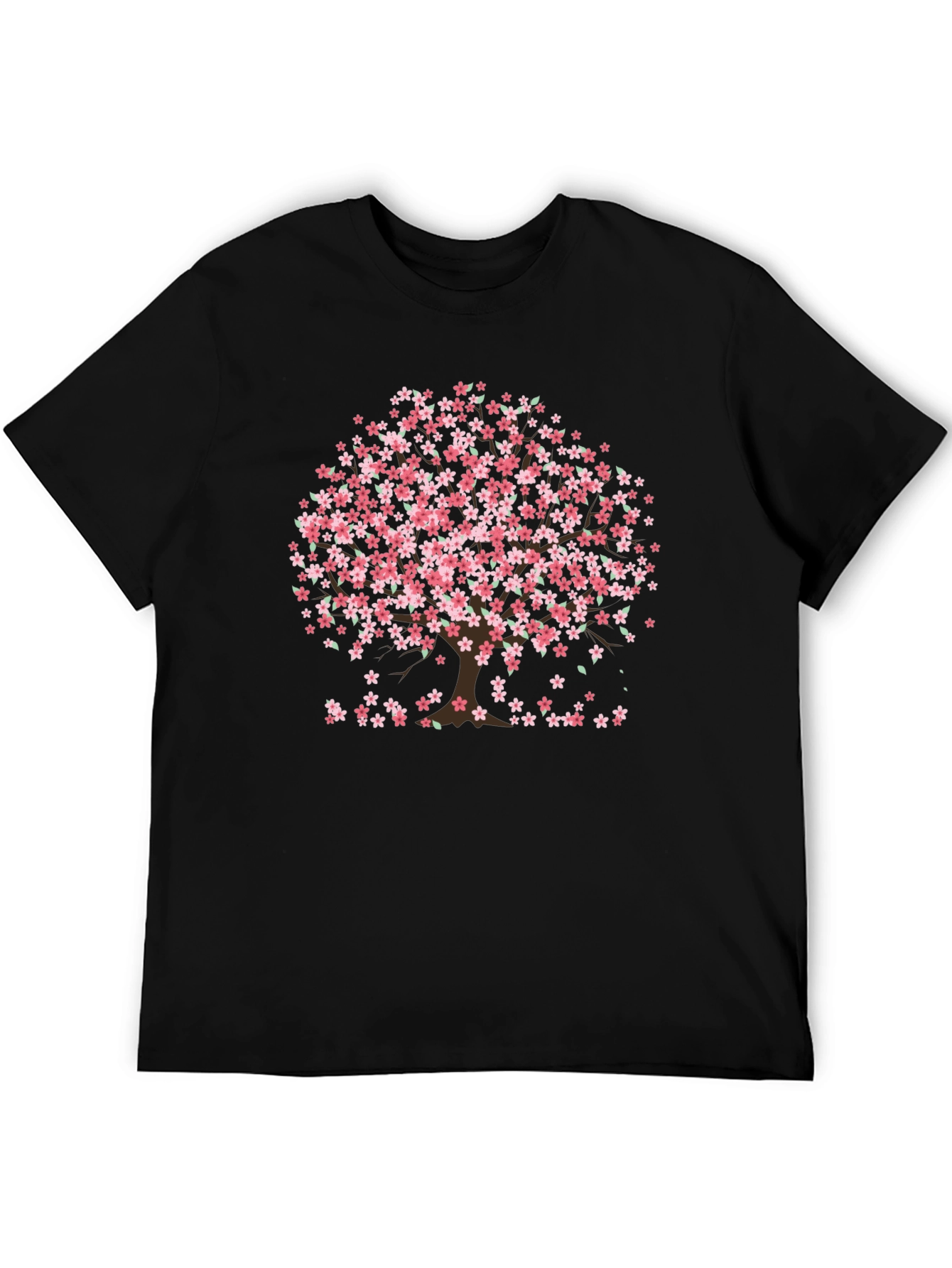 Sakura Tree Graphic Tee - Cherry Blossom T-Shirt