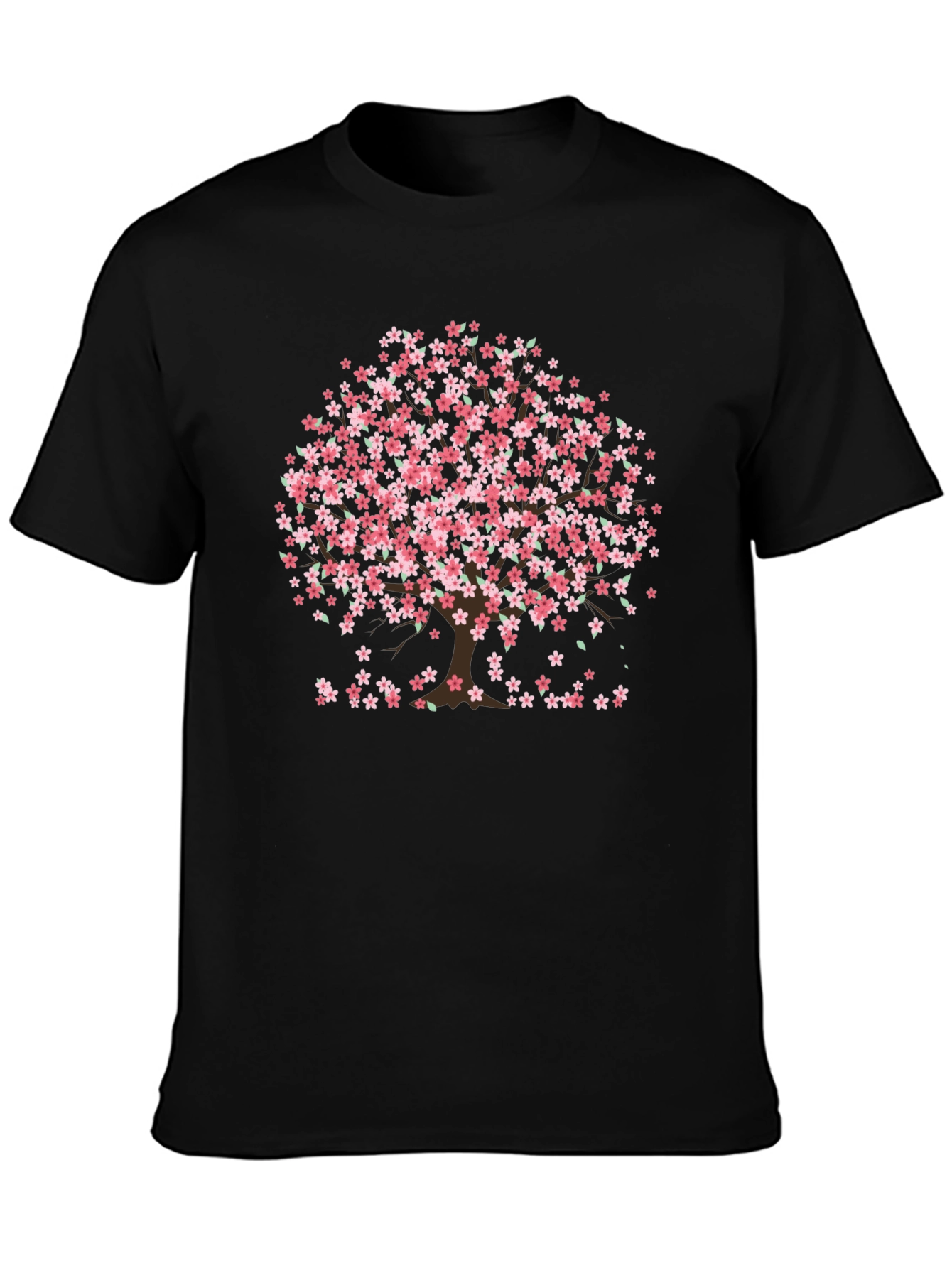 Sakura Tree Graphic Tee - Cherry Blossom T-Shirt