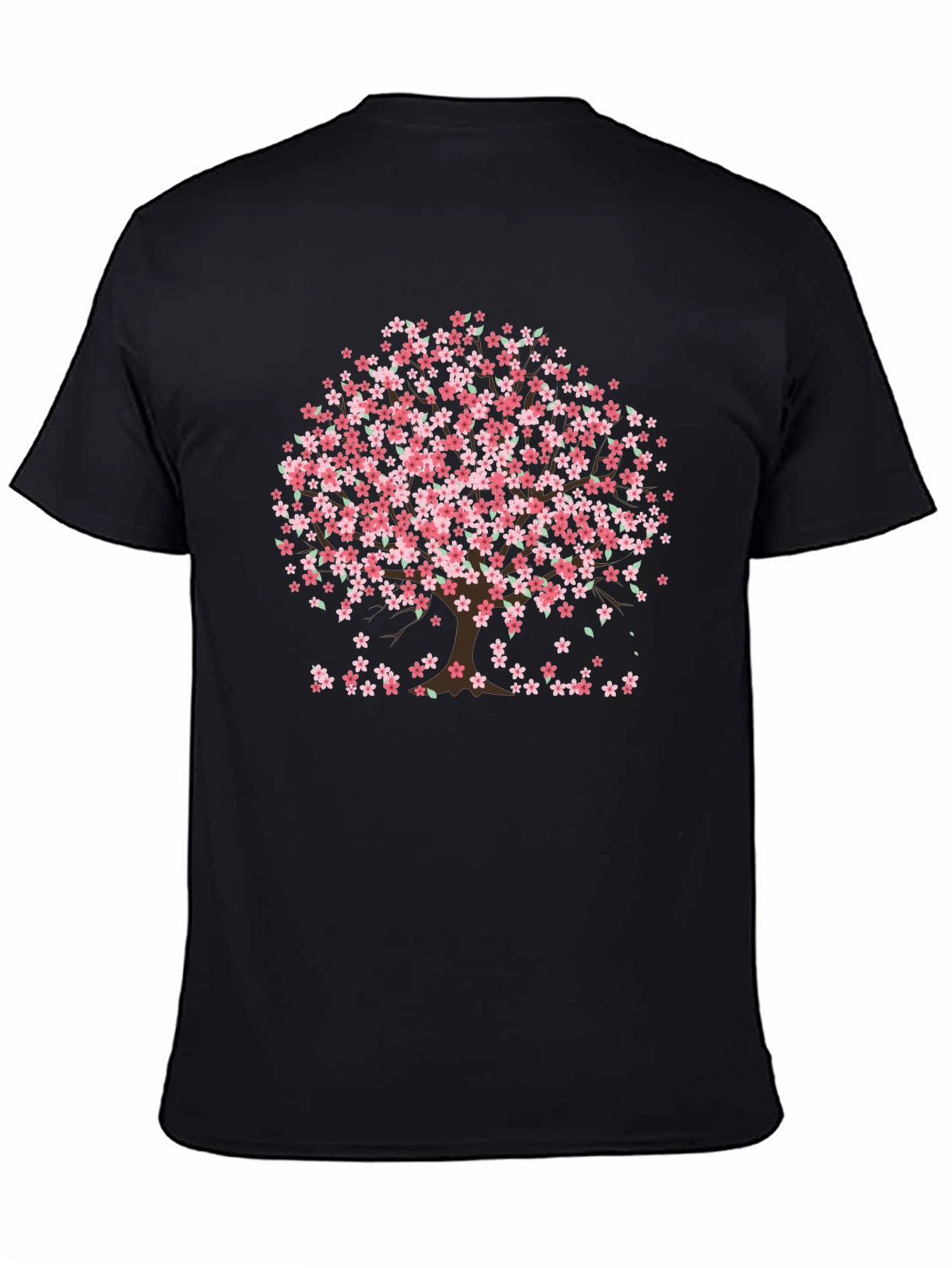 Sakura Tree Graphic Tee - Cherry Blossom T-Shirt