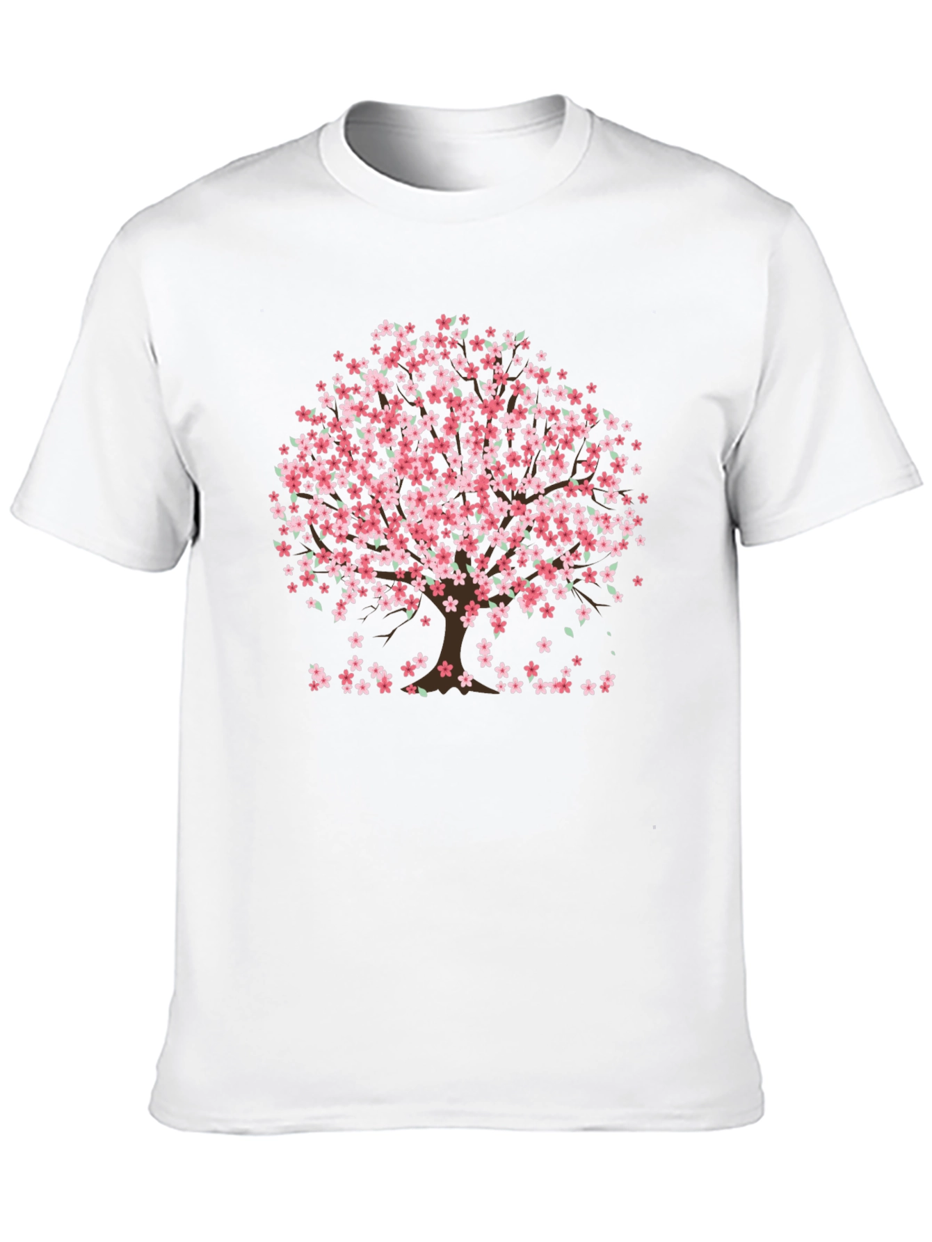 Sakura Tree Graphic Tee - Cherry Blossom T-Shirt