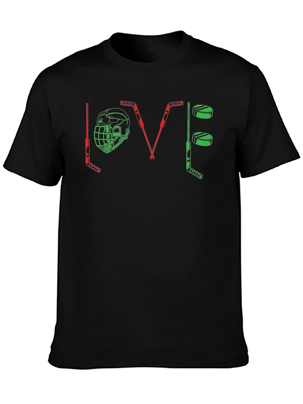 Hockey Love Graphic T-Shirt