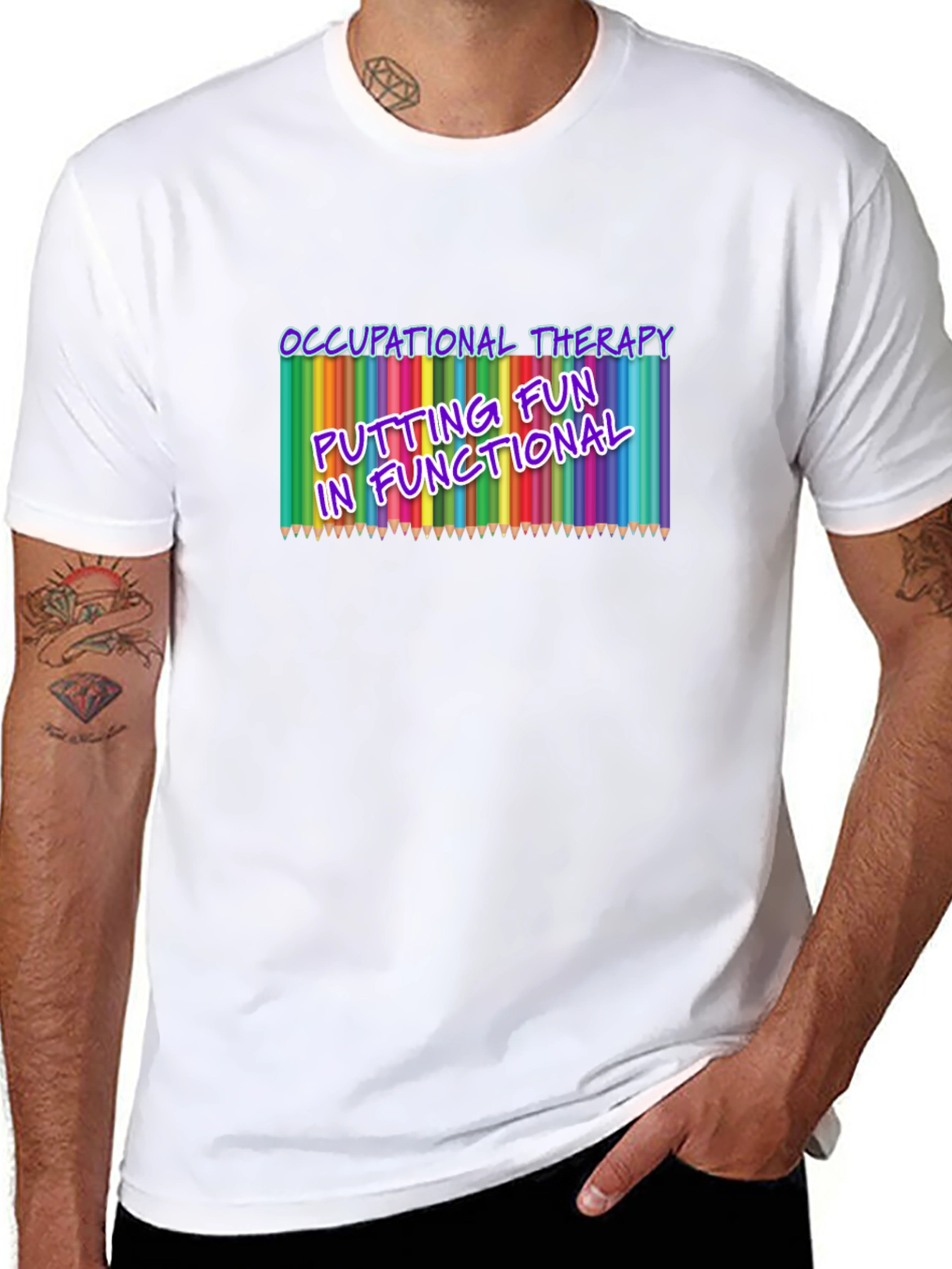 Occupational Therapy Fun Black T-Shirt