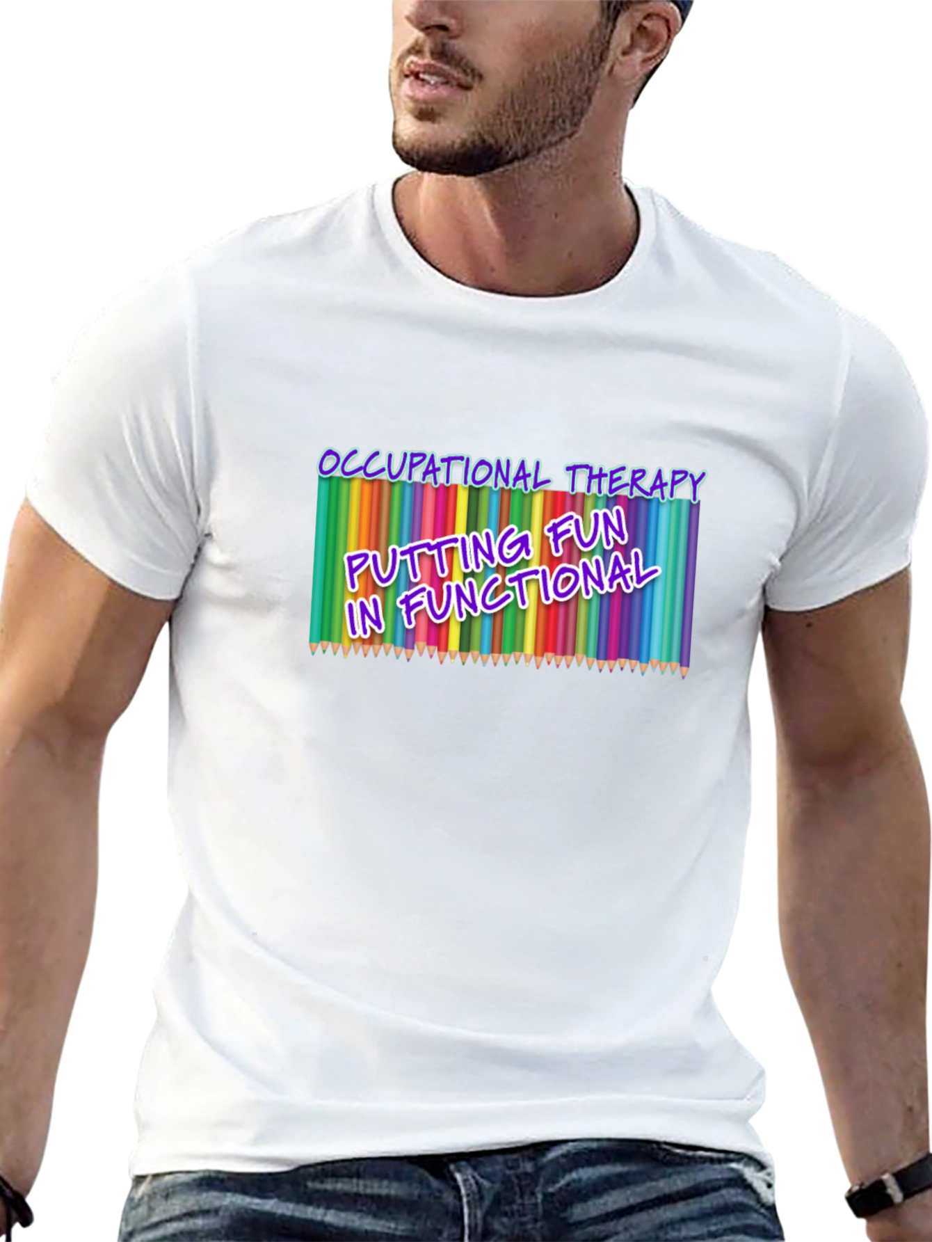 Occupational Therapy Fun Black T-Shirt