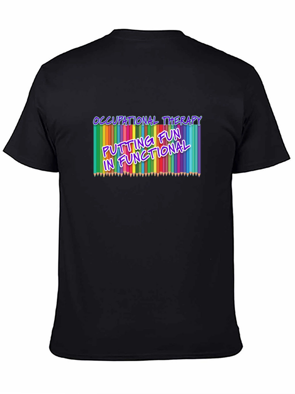 Occupational Therapy Fun Black T-Shirt