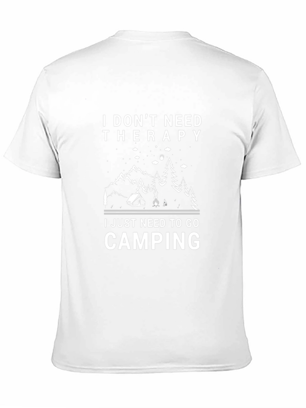 Camping Therapy Graphic Tee