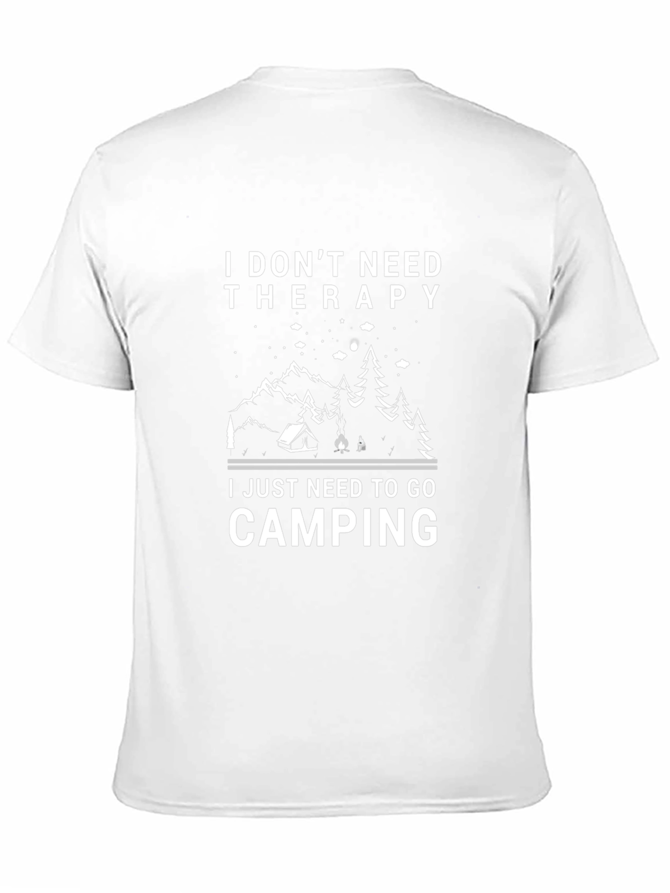 Camping Therapy Graphic Tee