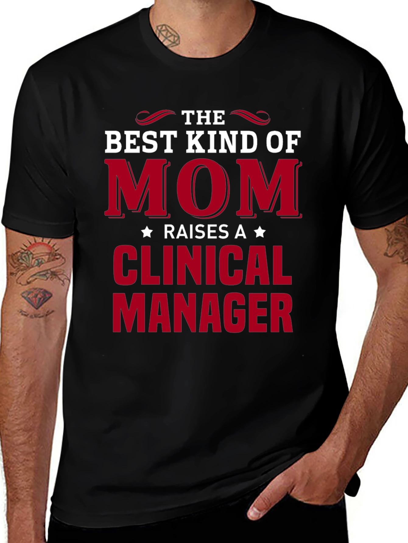 Best Kind of Mom Clinical Manager Graphic Tee