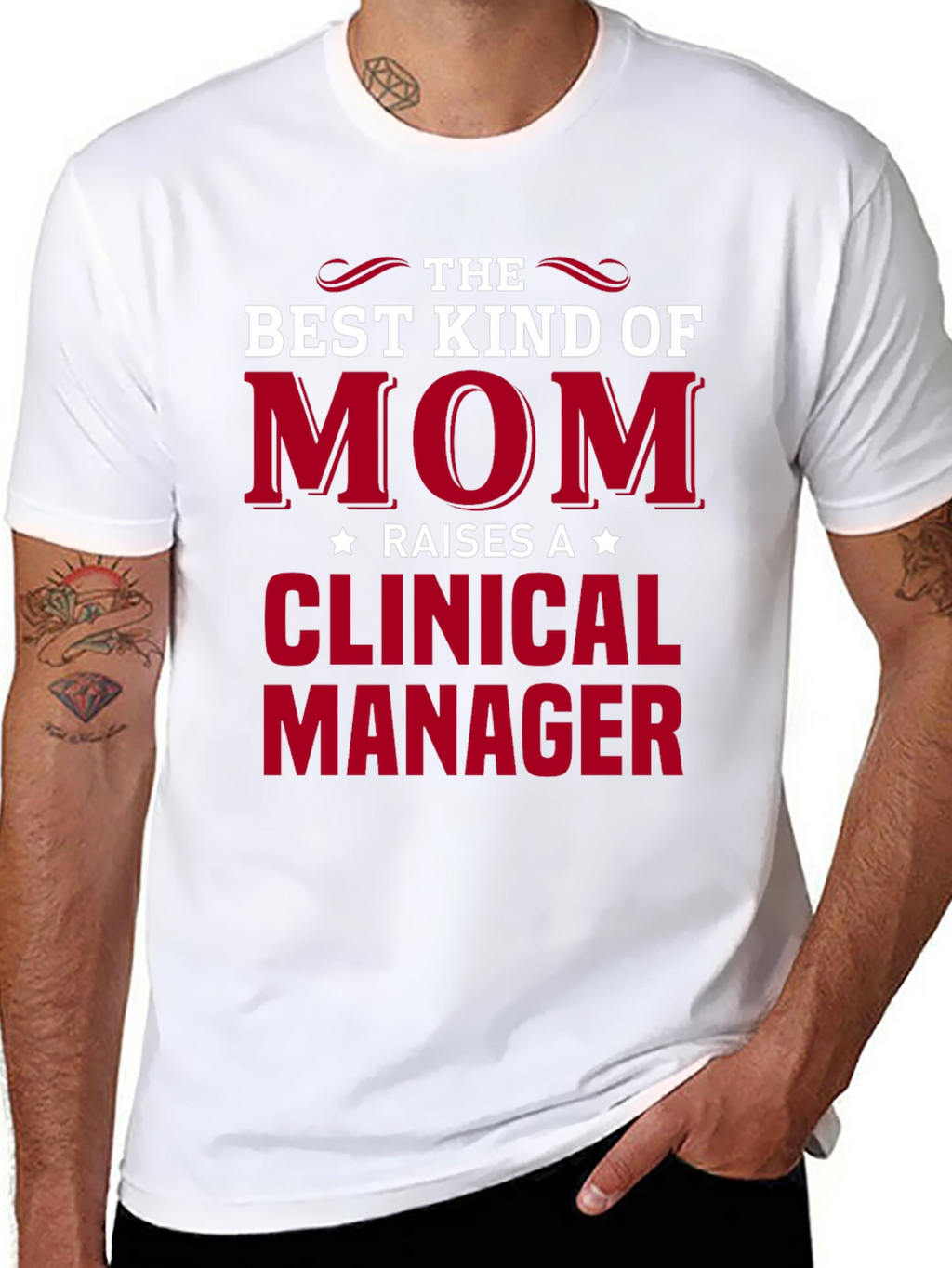 Best Kind of Mom Clinical Manager Graphic Tee