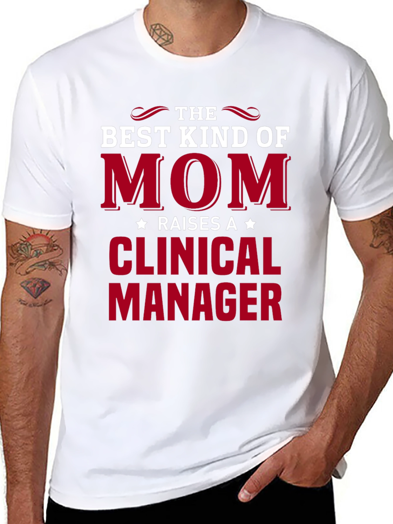 Best Kind of Mom Clinical Manager Graphic Tee