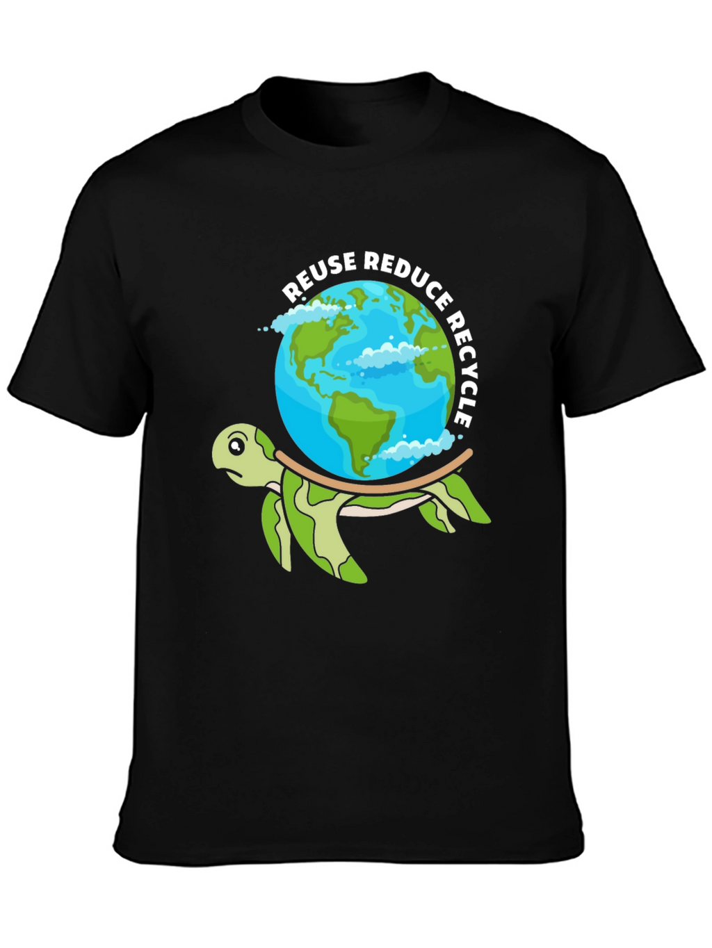 Eco-Friendly Turtle Earth T-Shirt