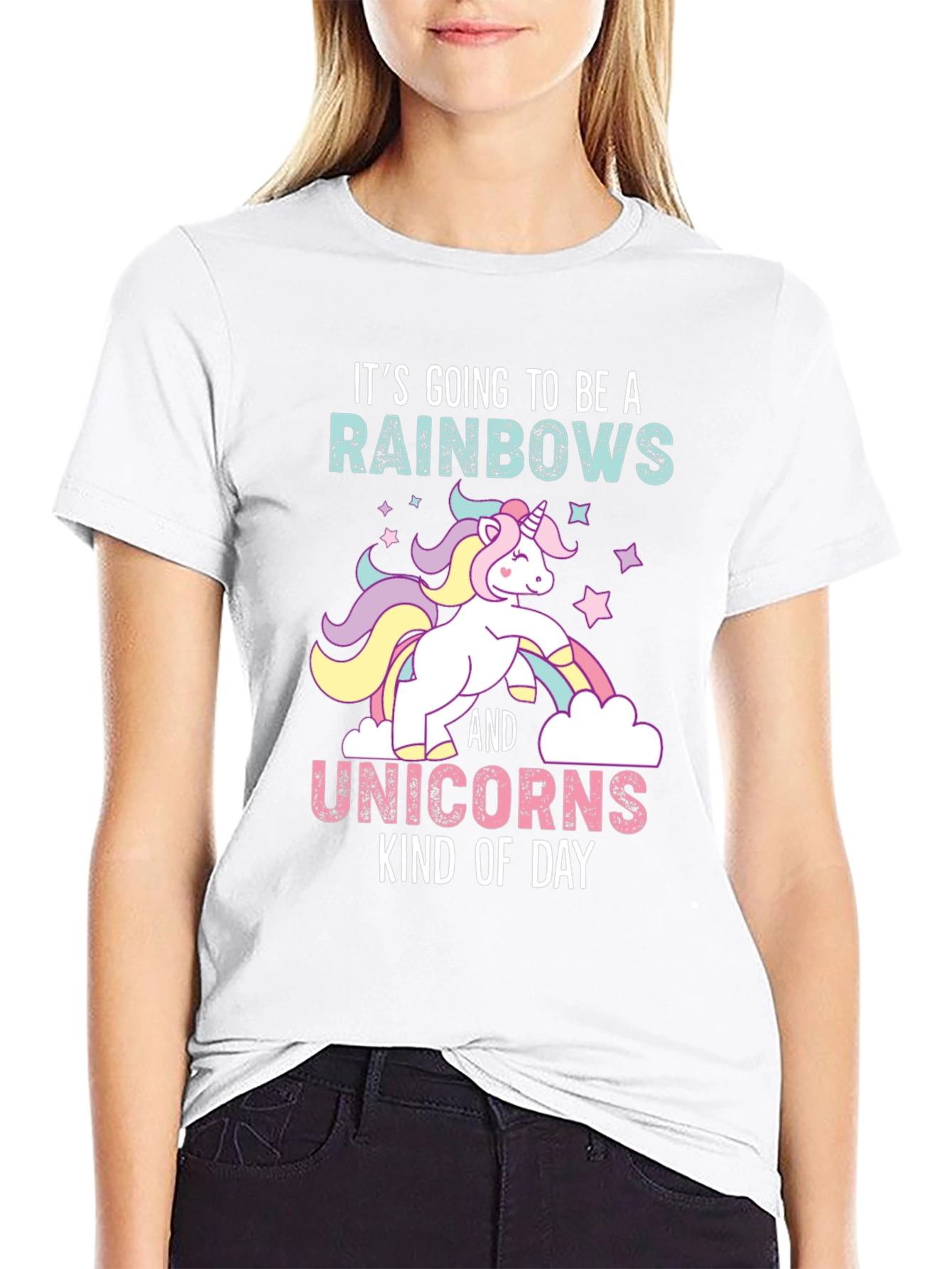 Rainbows and Unicorns Graphic Tee