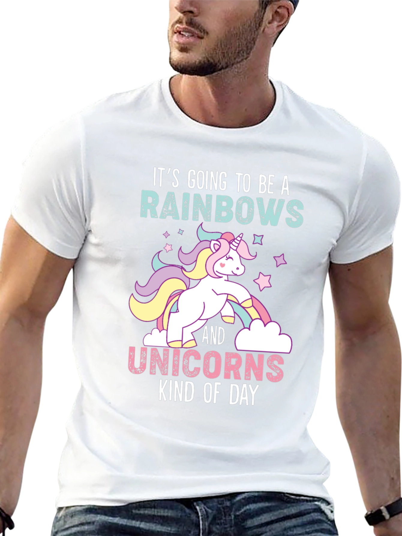 Rainbows and Unicorns Graphic Tee