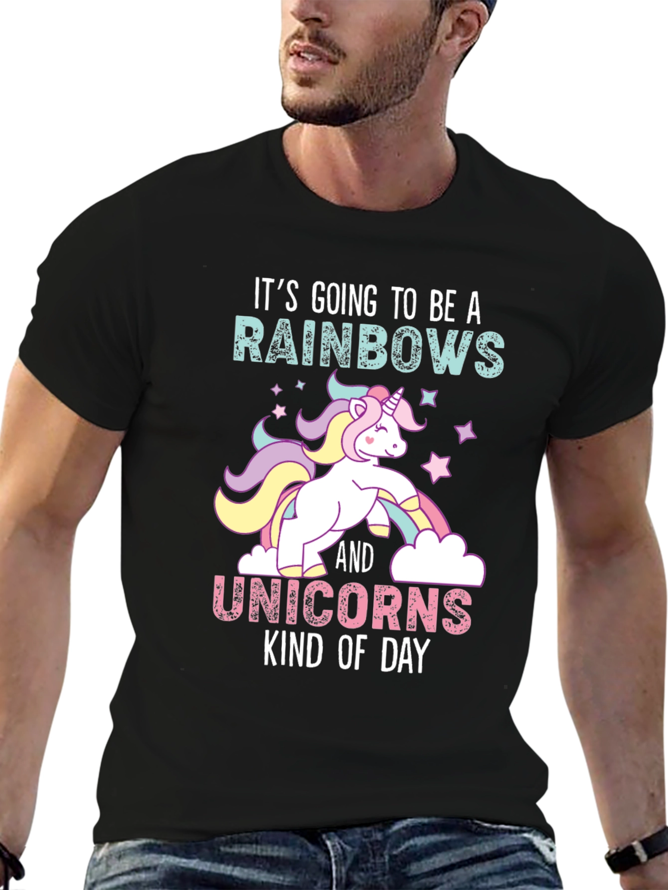 Rainbows and Unicorns Graphic Tee