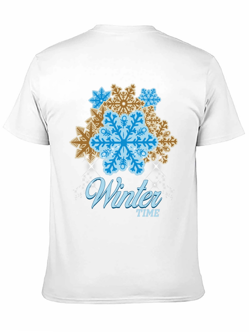 Winter Time Snowflake Graphic Tee