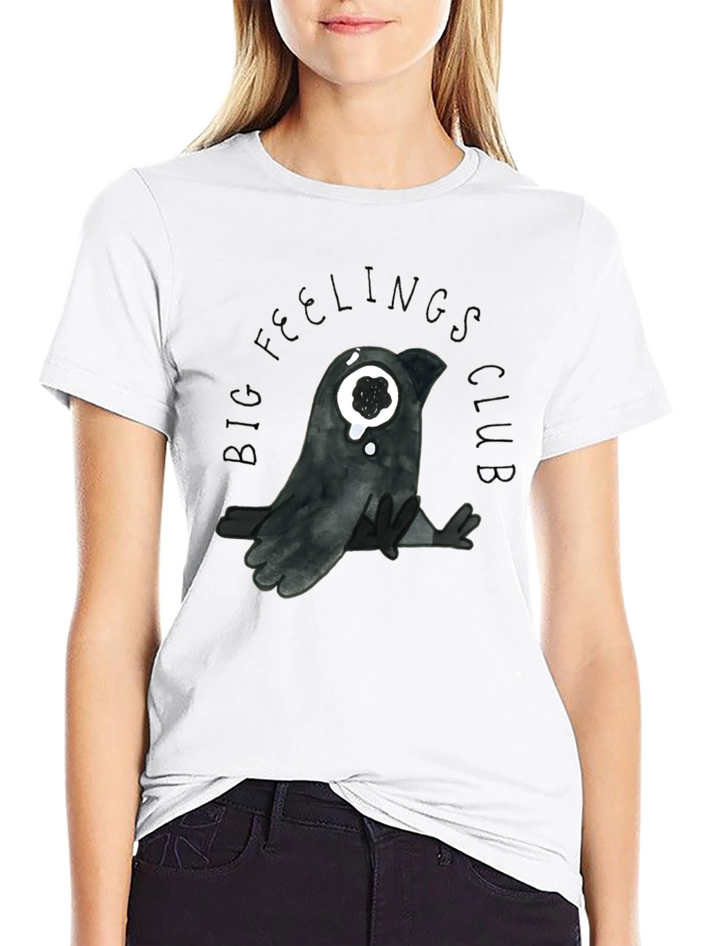 Big Feelings Club Raven T-Shirt