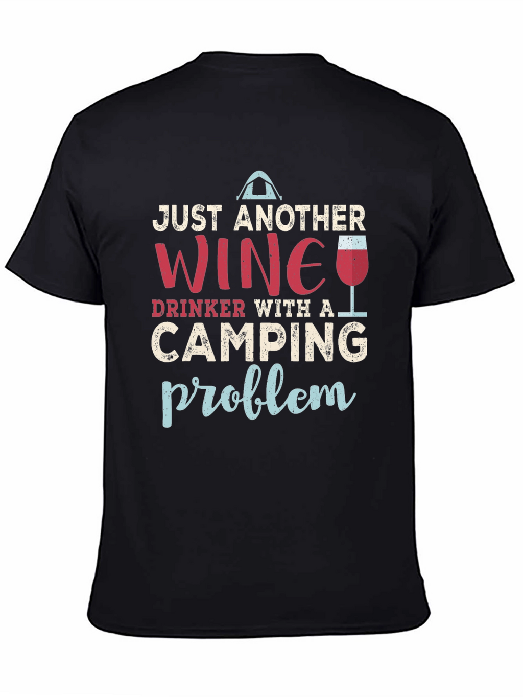 Wine & Camping Lover T-Shirt