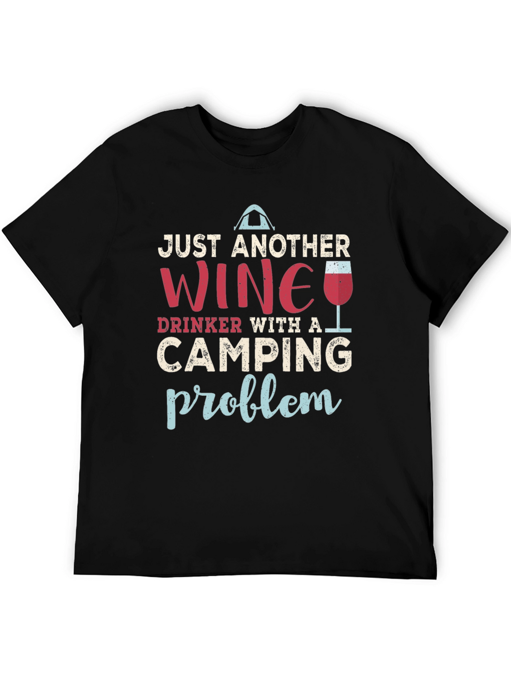 Wine & Camping Lover T-Shirt