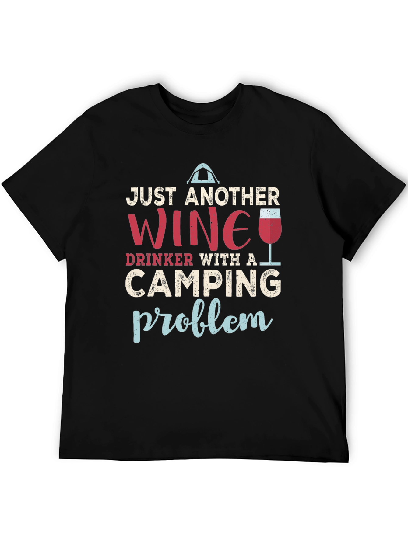 Wine & Camping Lover T-Shirt