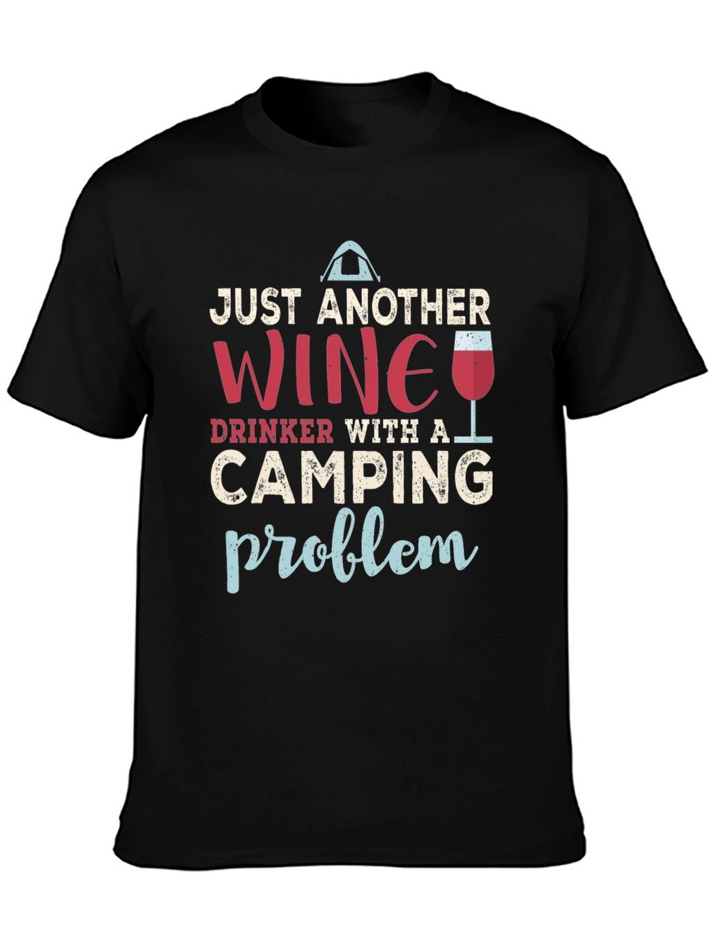 Wine & Camping Lover T-Shirt