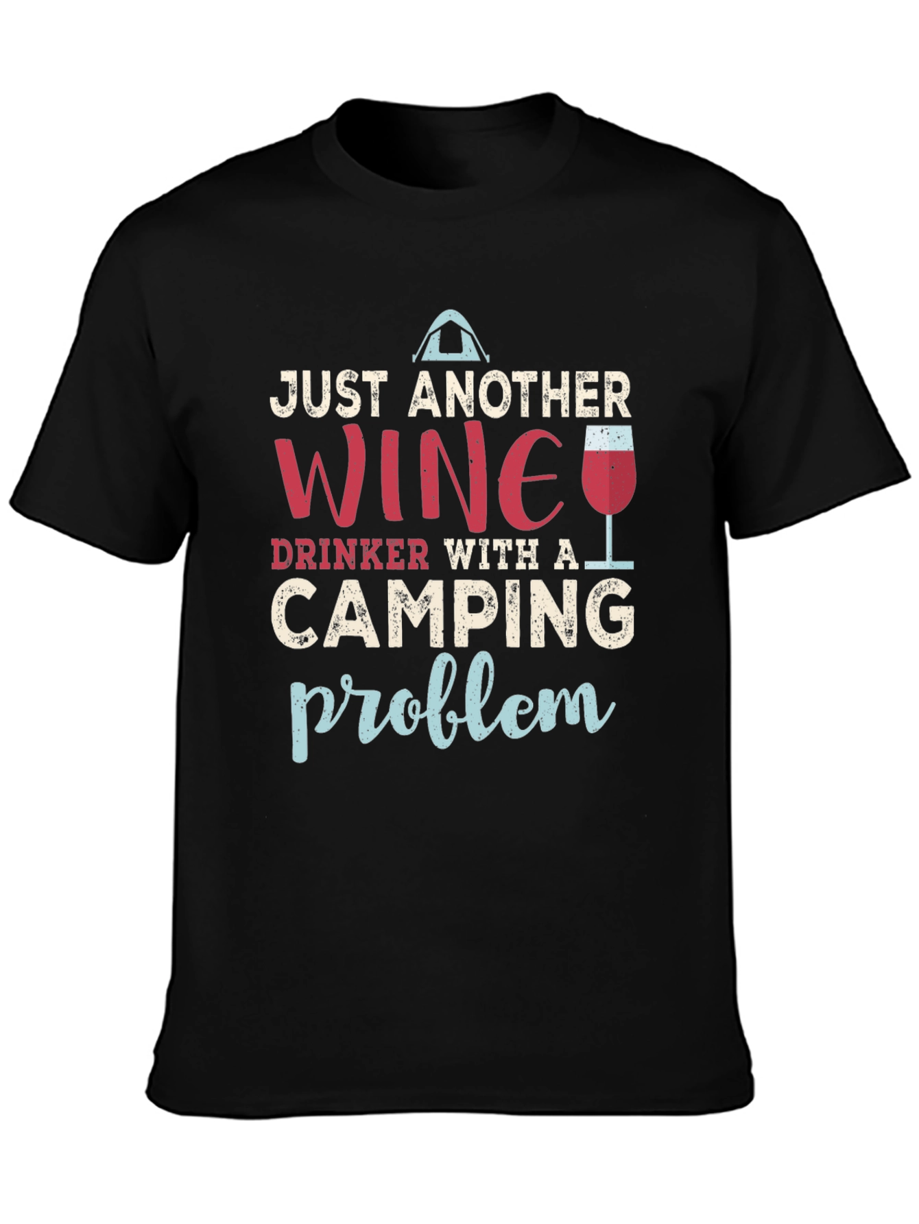 Wine & Camping Lover T-Shirt
