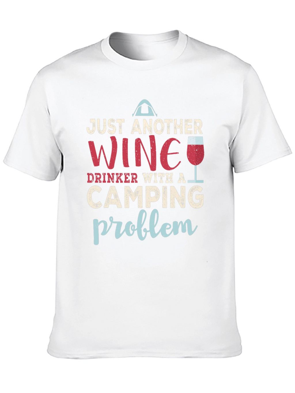 Wine & Camping Lover T-Shirt