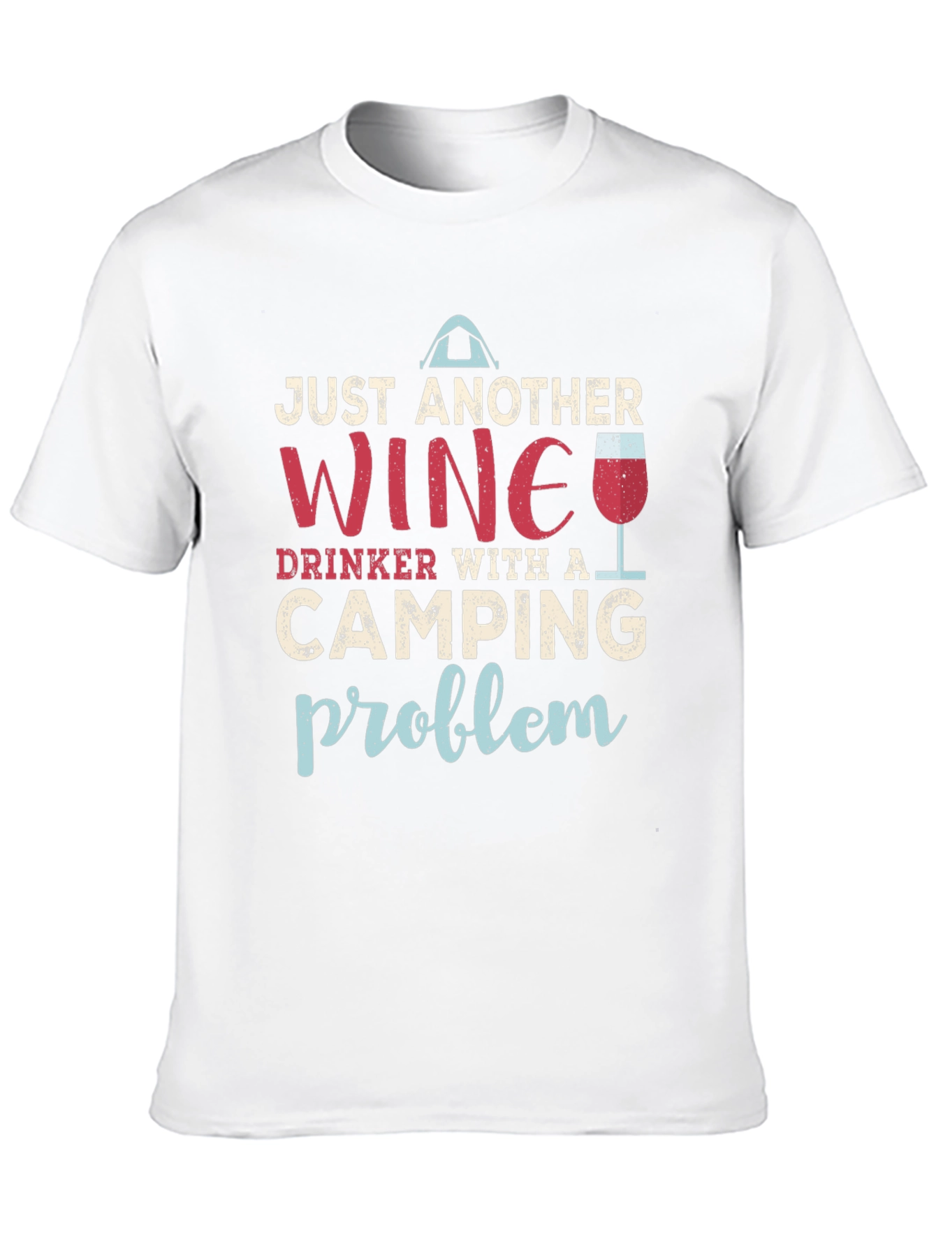 Wine & Camping Lover T-Shirt