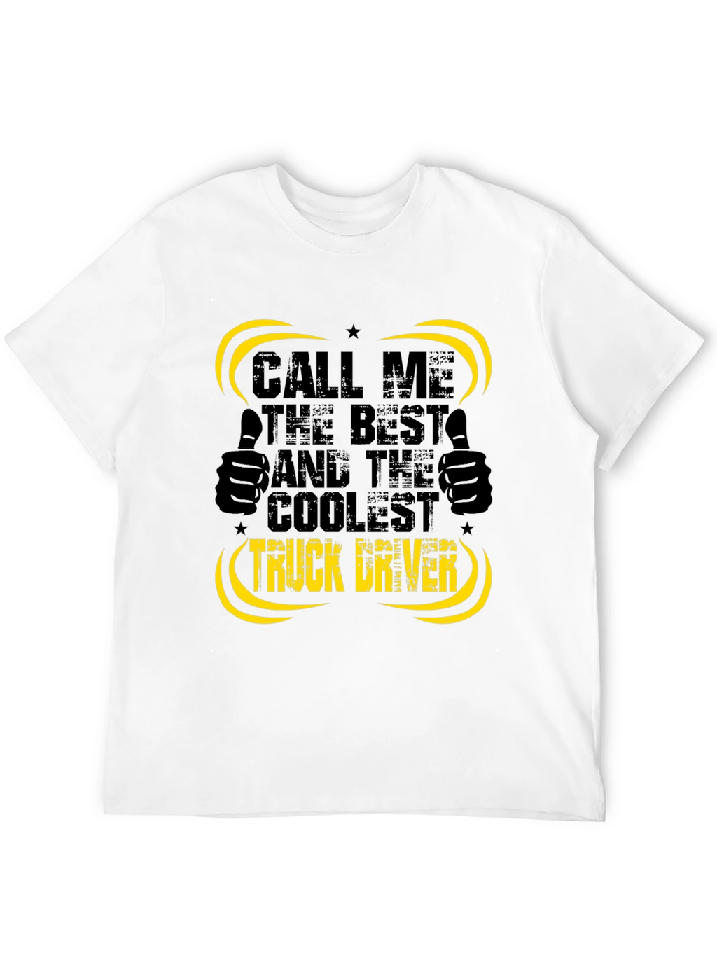 Coolest Truck Driver Black T-Shirt
