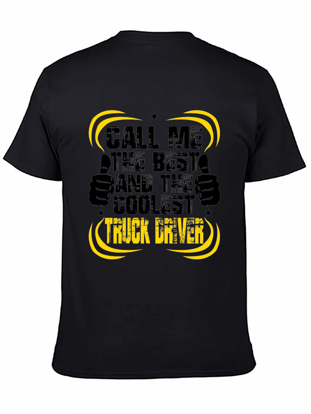 Coolest Truck Driver Black T-Shirt