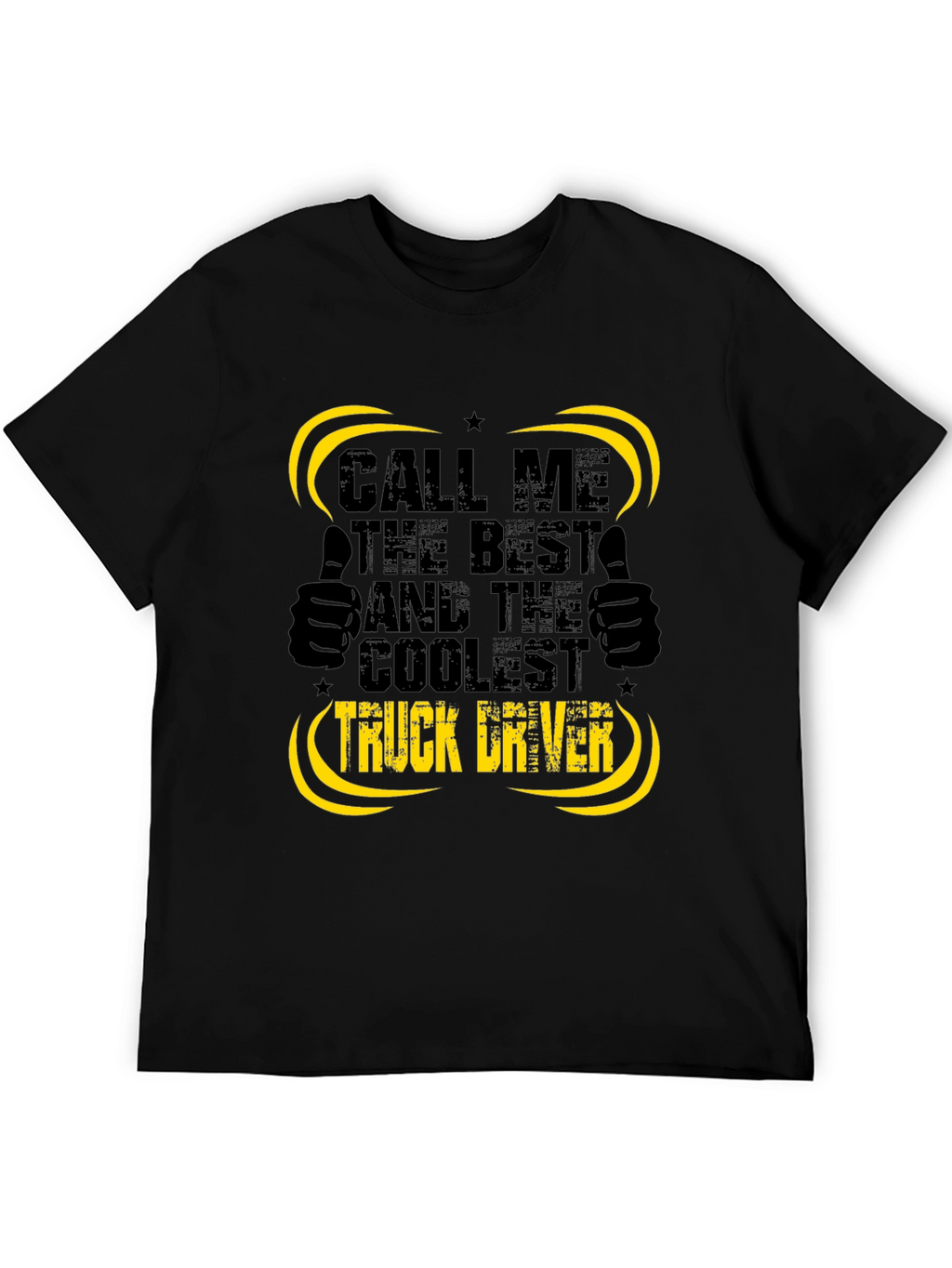 Coolest Truck Driver Black T-Shirt
