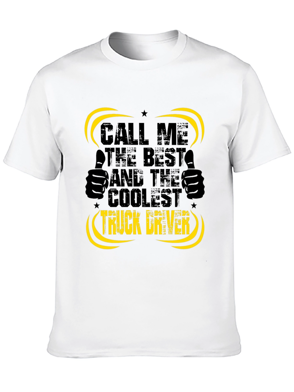Coolest Truck Driver Black T-Shirt