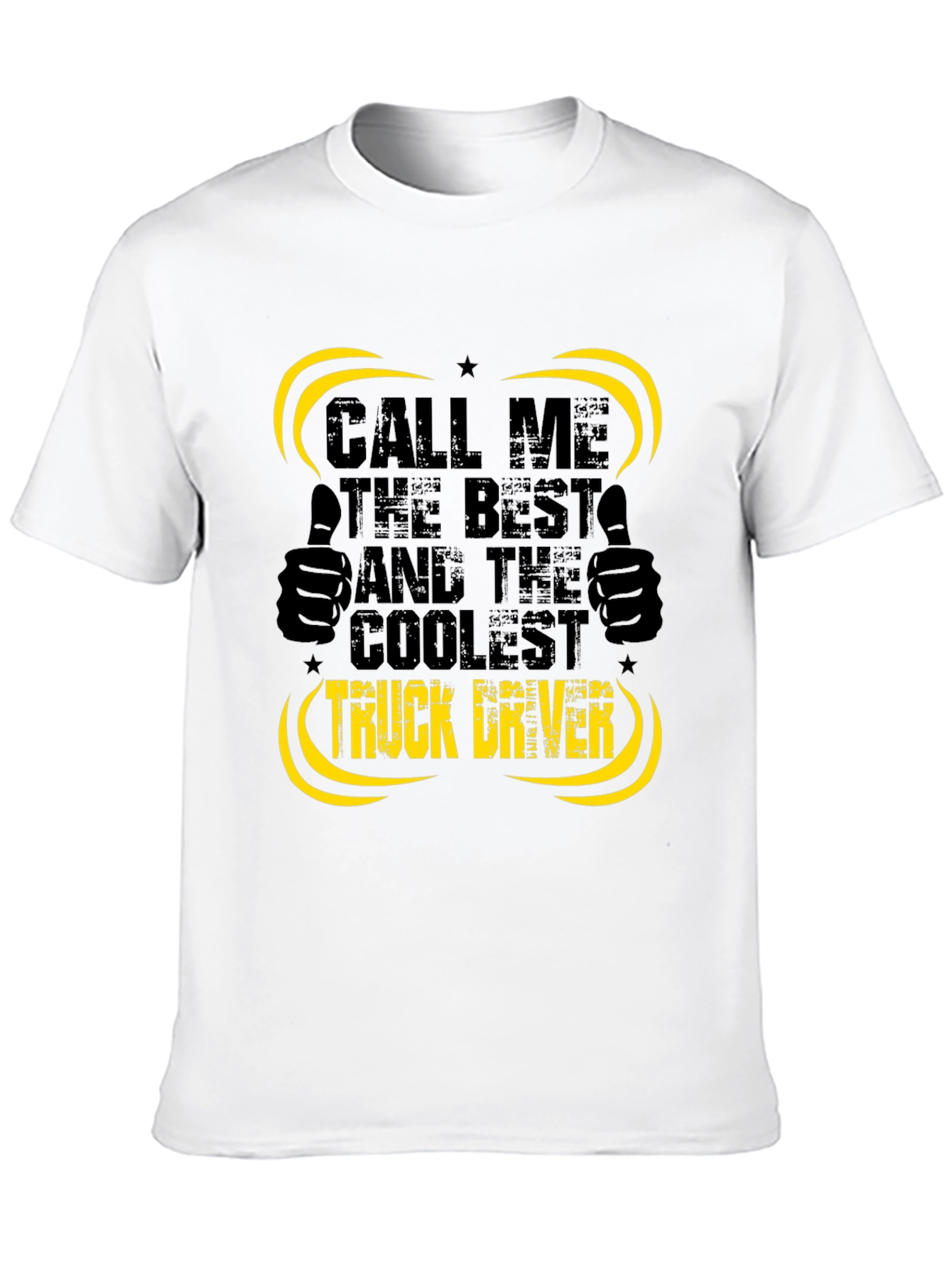 Coolest Truck Driver Black T-Shirt