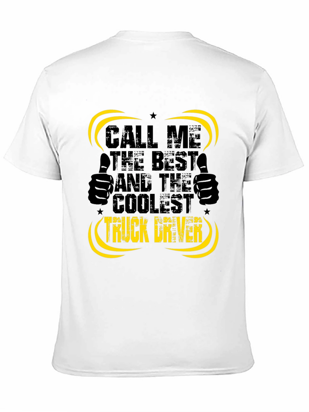 Coolest Truck Driver Black T-Shirt