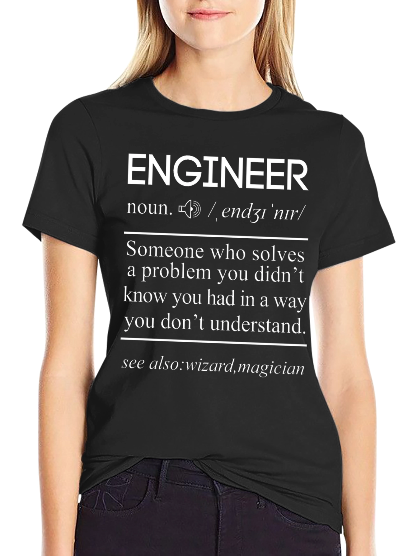 Engineer Definition T-Shirt - Funny Gift