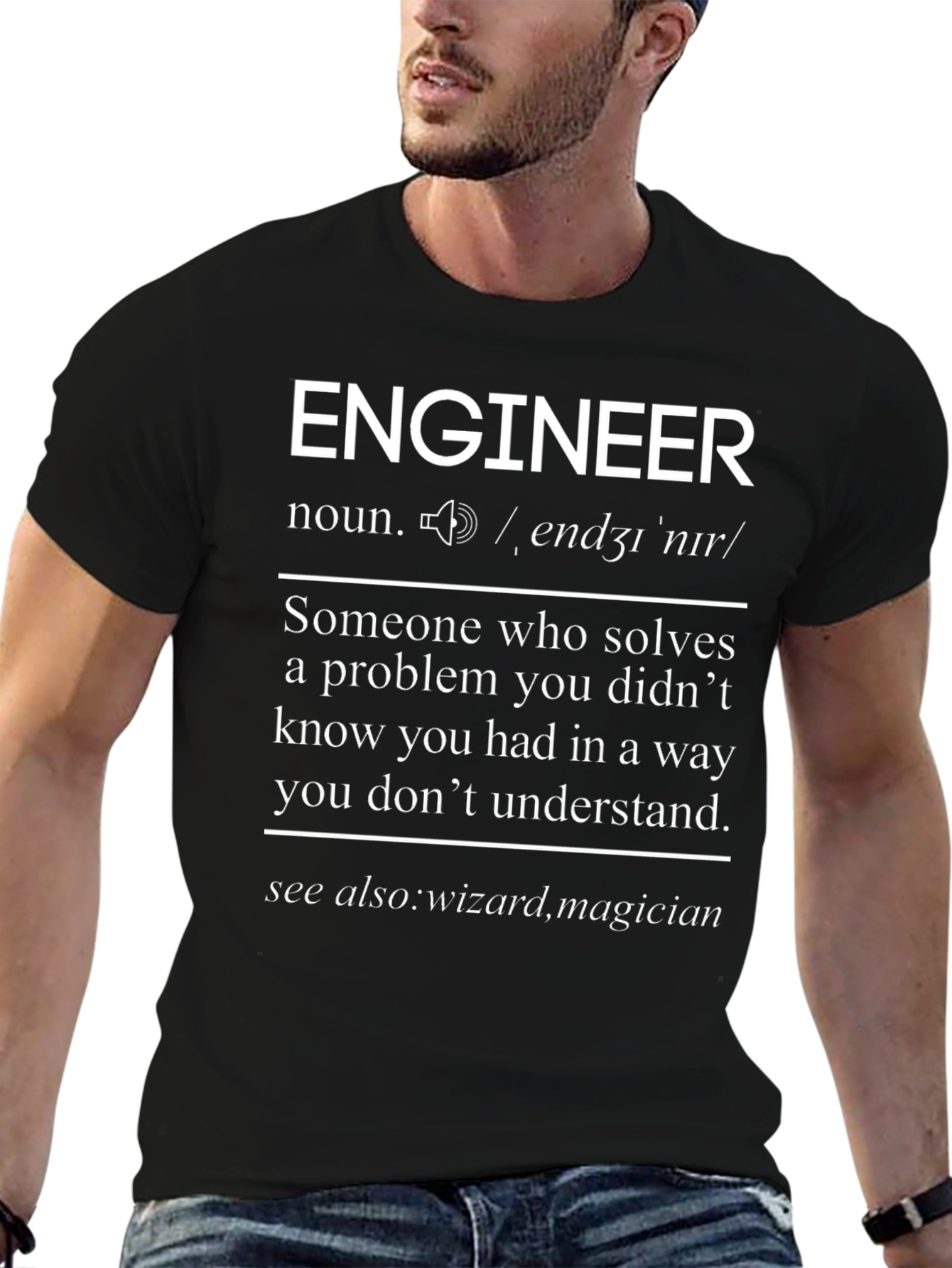 Engineer Definition T-Shirt - Funny Gift